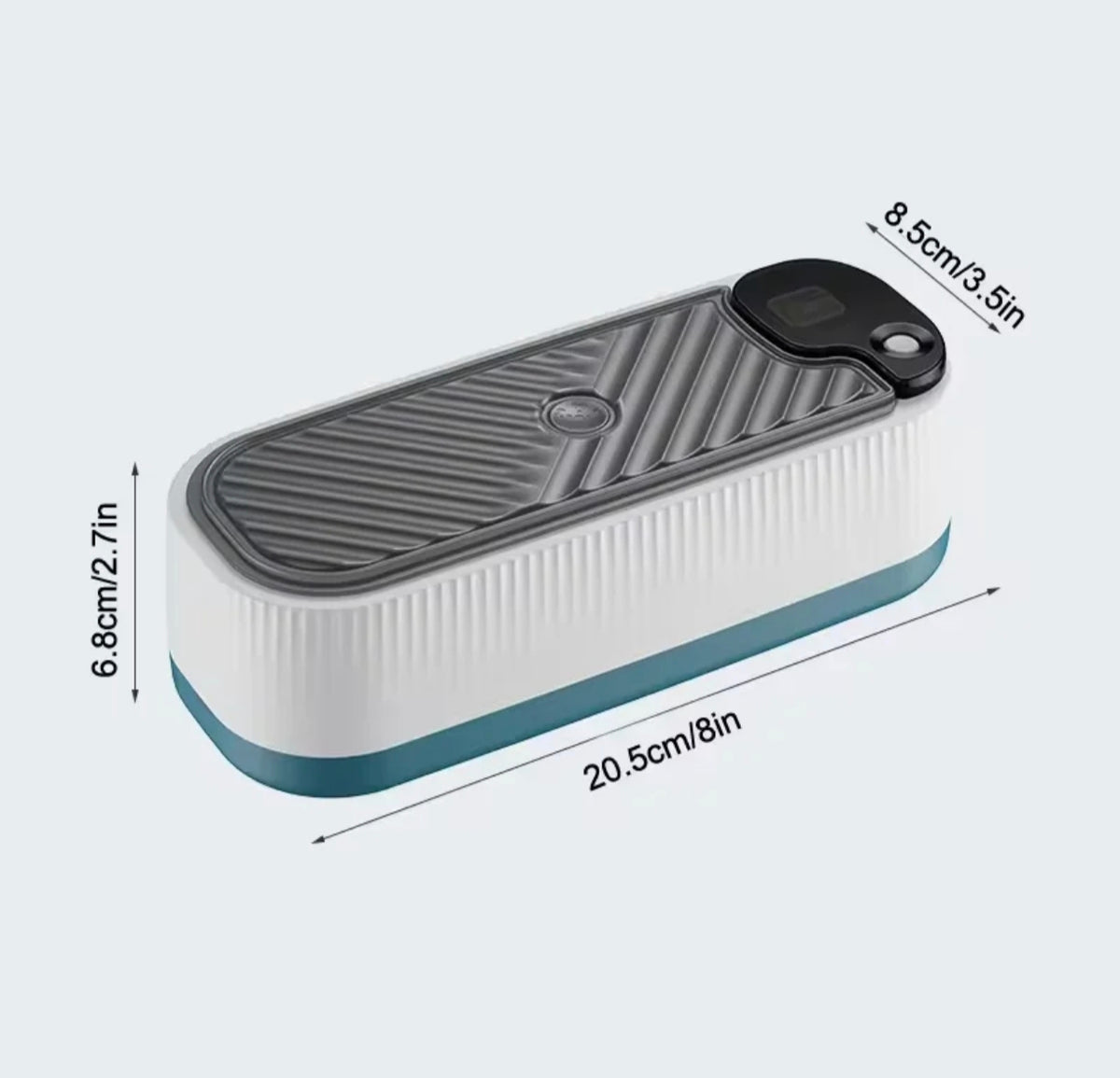 ✨ NETTOYEUR ULTRA-SONS PORTABLE : Nettoyant Multifonction Ultrasonique pour Bijoux, Lunettes, Pinceaux & Objets du Quotidien à 9000
