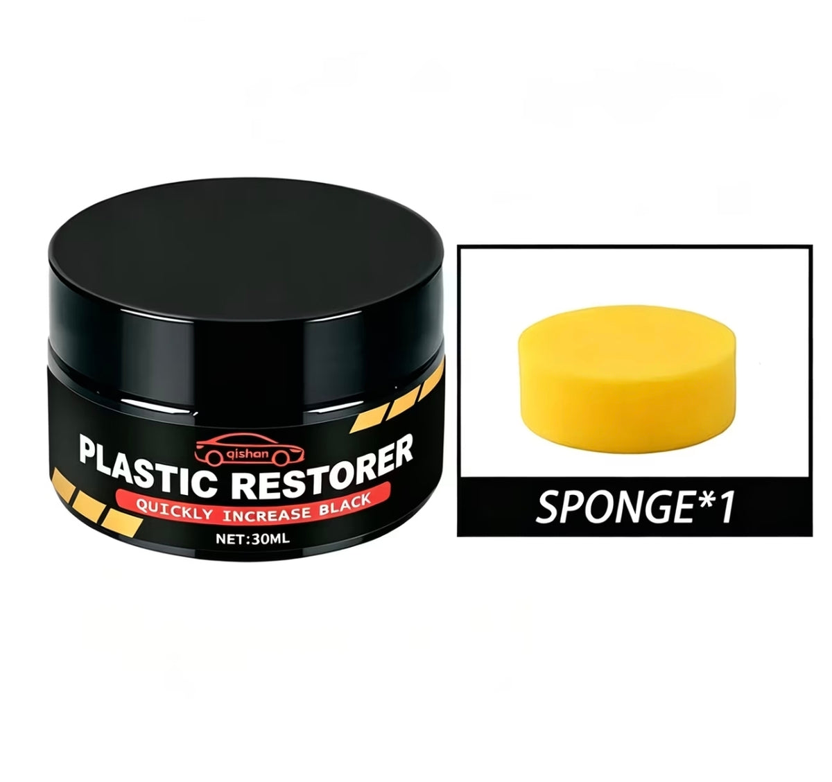 ✨ PLASTIC RESTORER (Qishan) : Rénovateur & Rénovateur Plastique Auto/Moto à 5900. Satisfait ou remboursé