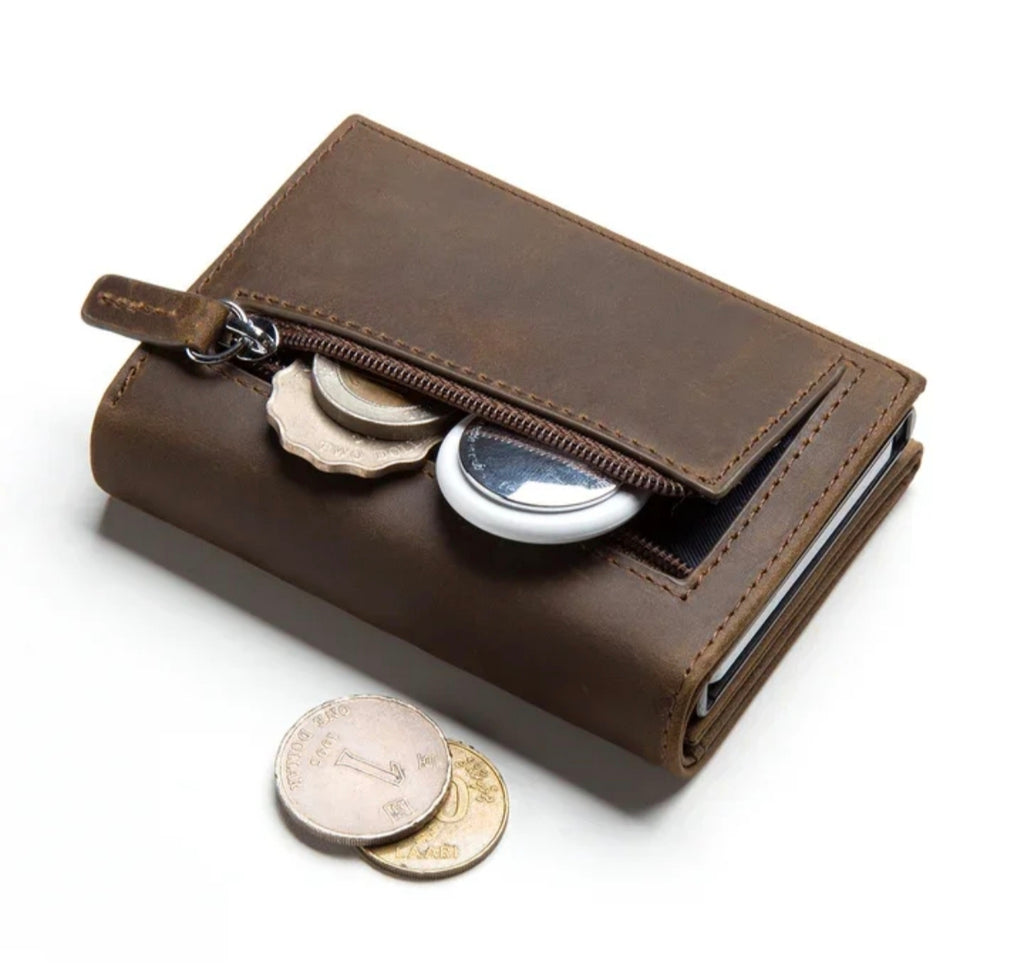 💳TILONSTAR : Portefeuille Trifold en Cuir Véritable & Haute Fonctionnalité