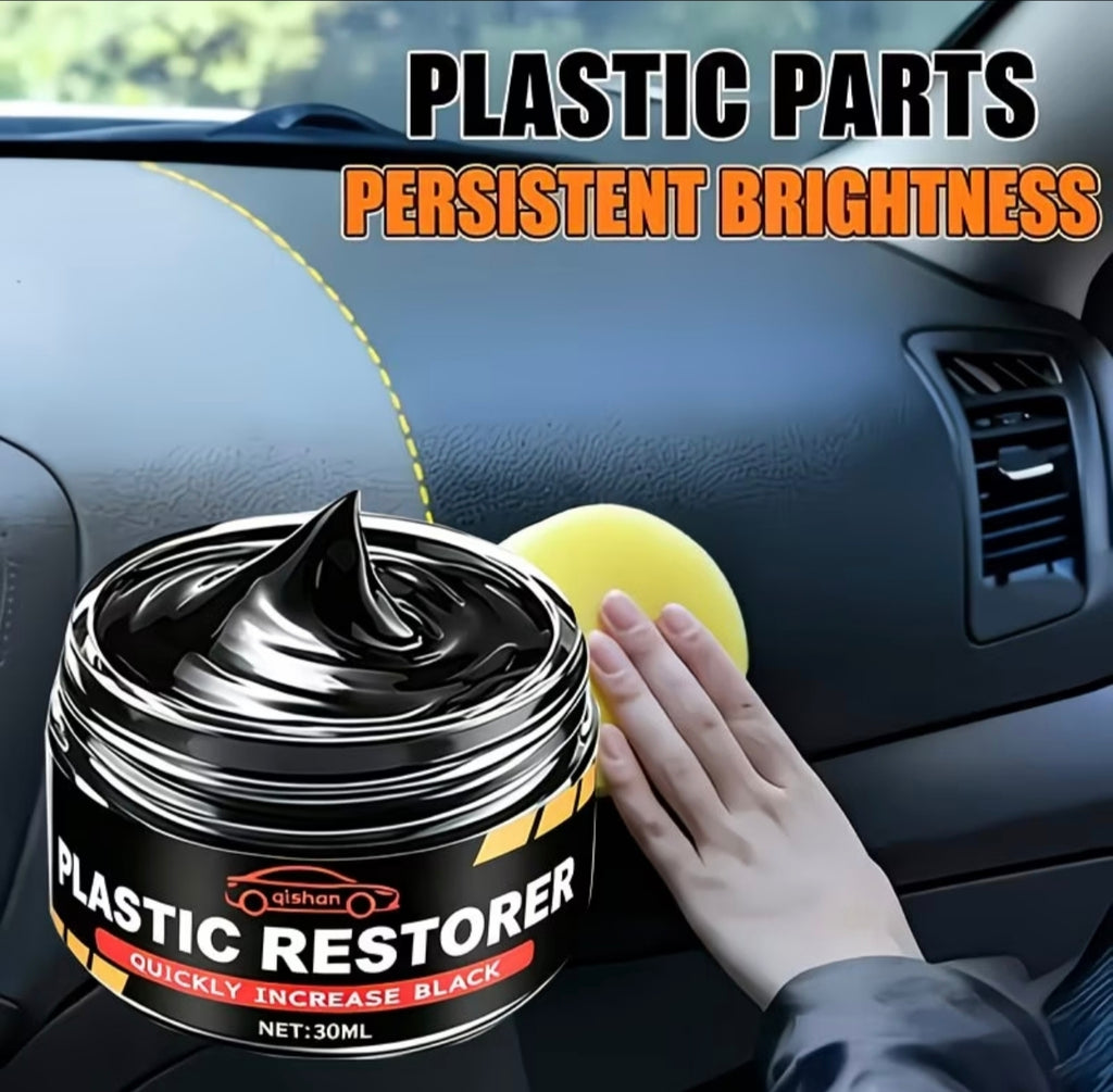 ✨ PLASTIC RESTORER (Qishan) : Rénovateur & Rénovateur Plastique Auto/Moto à 5900. Satisfait ou remboursé