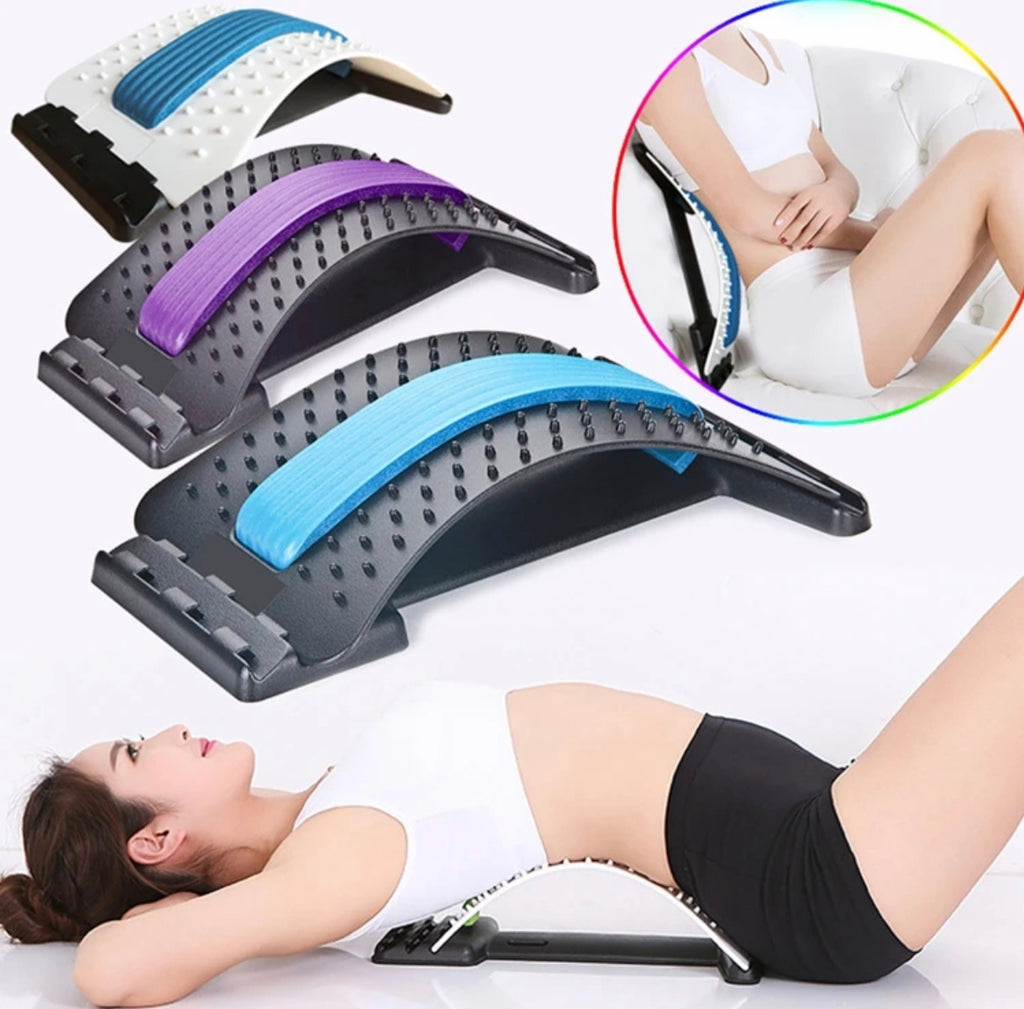🧘♀️ Brancard Dorsal & Masseur Lombaire Multi-Niveaux — Soulagement du Dos à 9900 FCFA