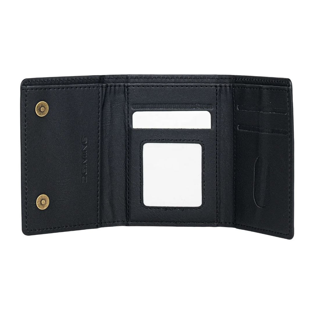 💼 Étui portefeuille magnétique rétro haut de gamme en cuir PU à trois volets avec porte-cartes multiple