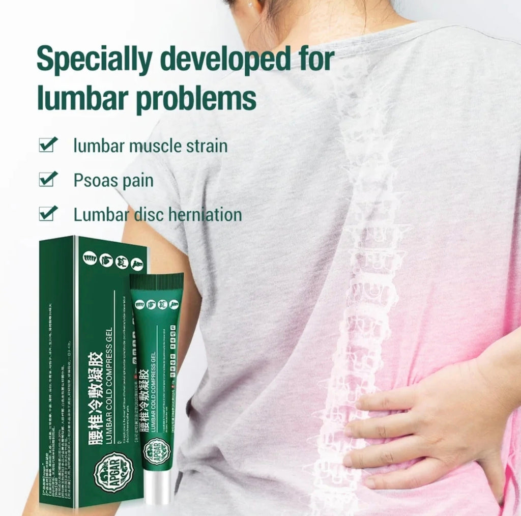 🌱 Gel Apaisant & Rafraîchissant APDMP™ pour Colonne Lombaire — Soulagement Ciblé à 5900 FCFA