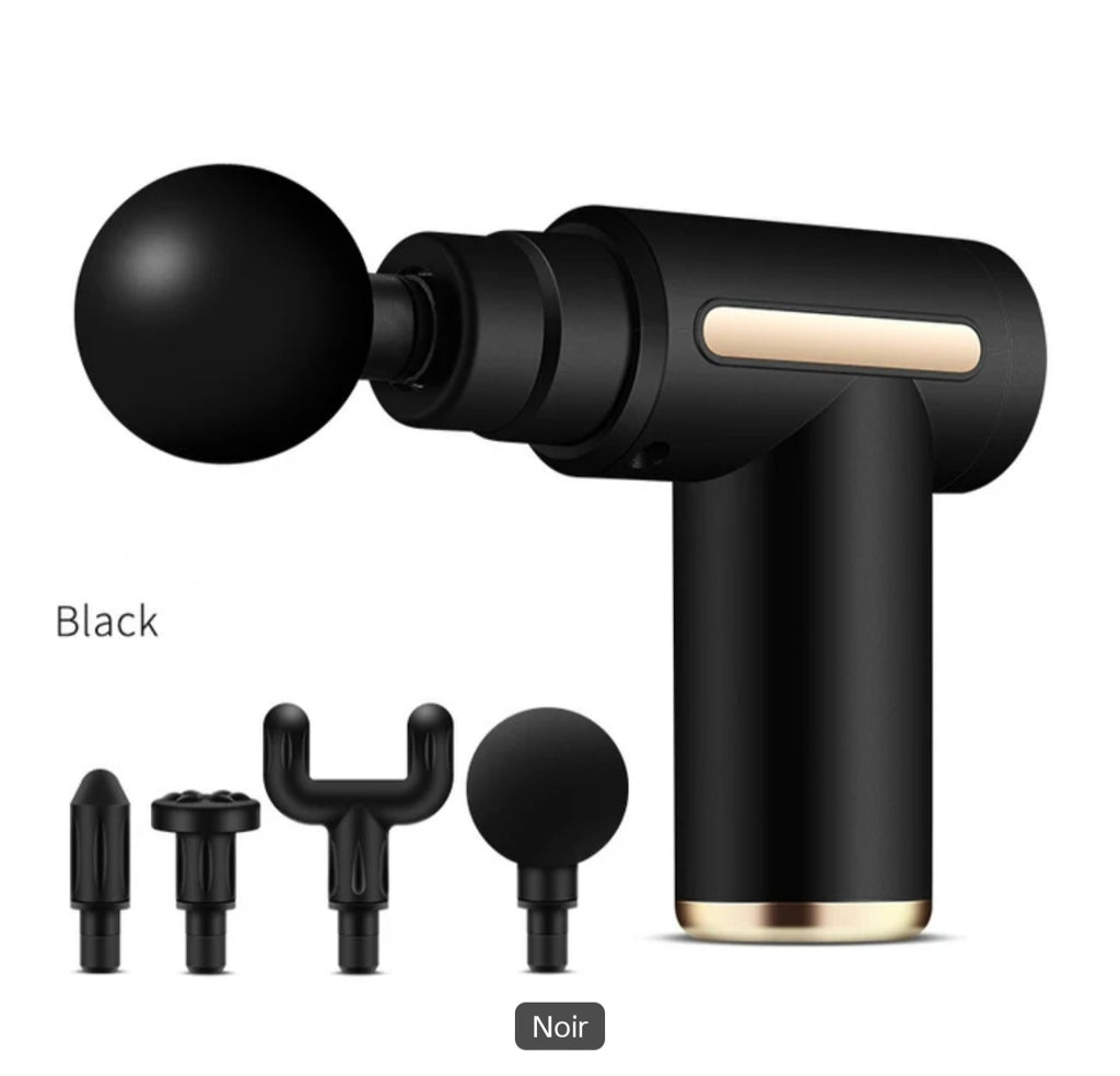 ✨ PISTOLET DE MASSAGE MUSCULAIRE DE PRÉCISION: Pistolet de Massage & Percussion Portable pour Récupération & Relaxation