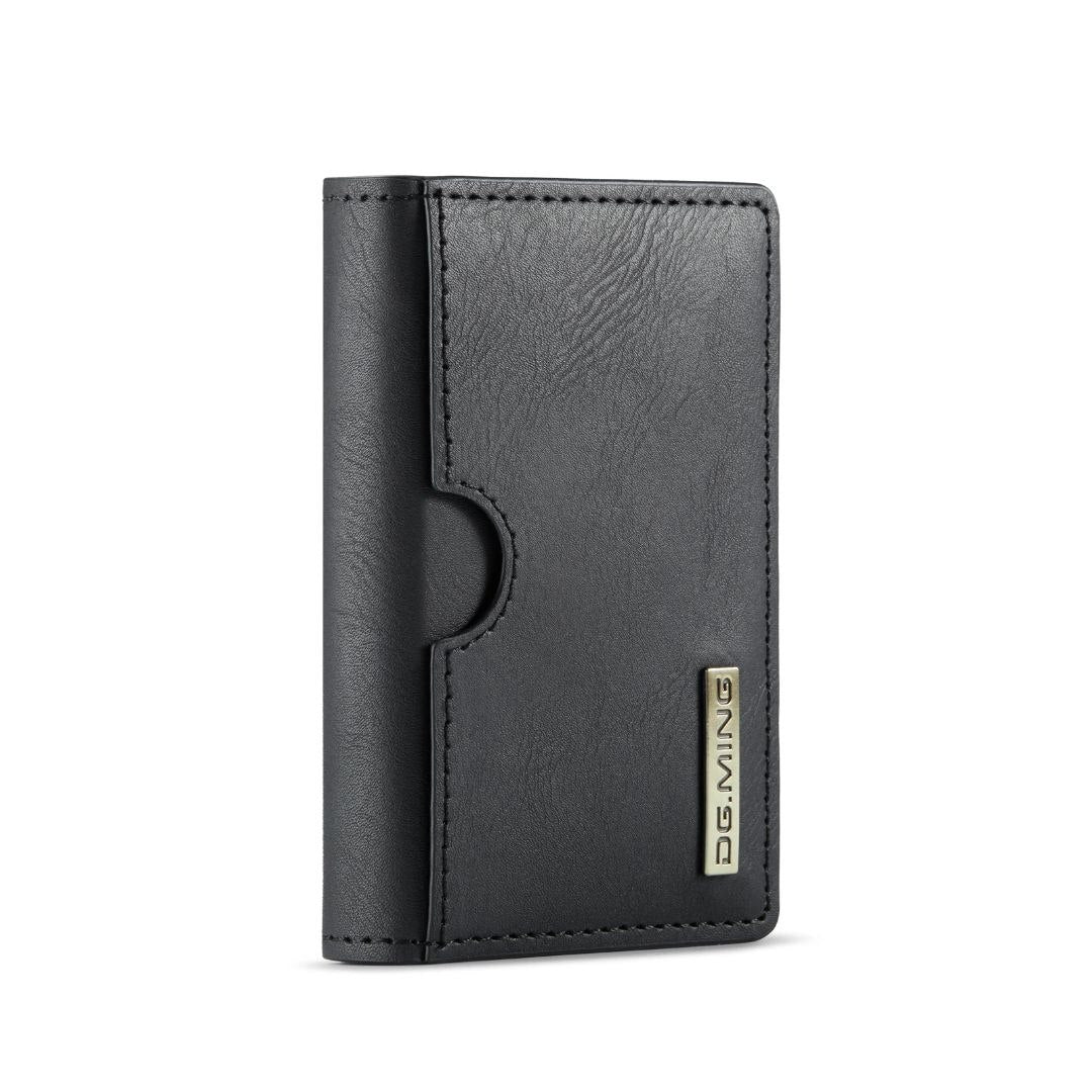 💼 Étui portefeuille magnétique rétro haut de gamme en cuir PU à trois volets avec porte-cartes multiple