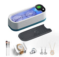 ✨ NETTOYEUR ULTRA-SONS PORTABLE : Nettoyant Multifonction Ultrasonique pour Bijoux, Lunettes, Pinceaux & Objets du Quotidien à 9000