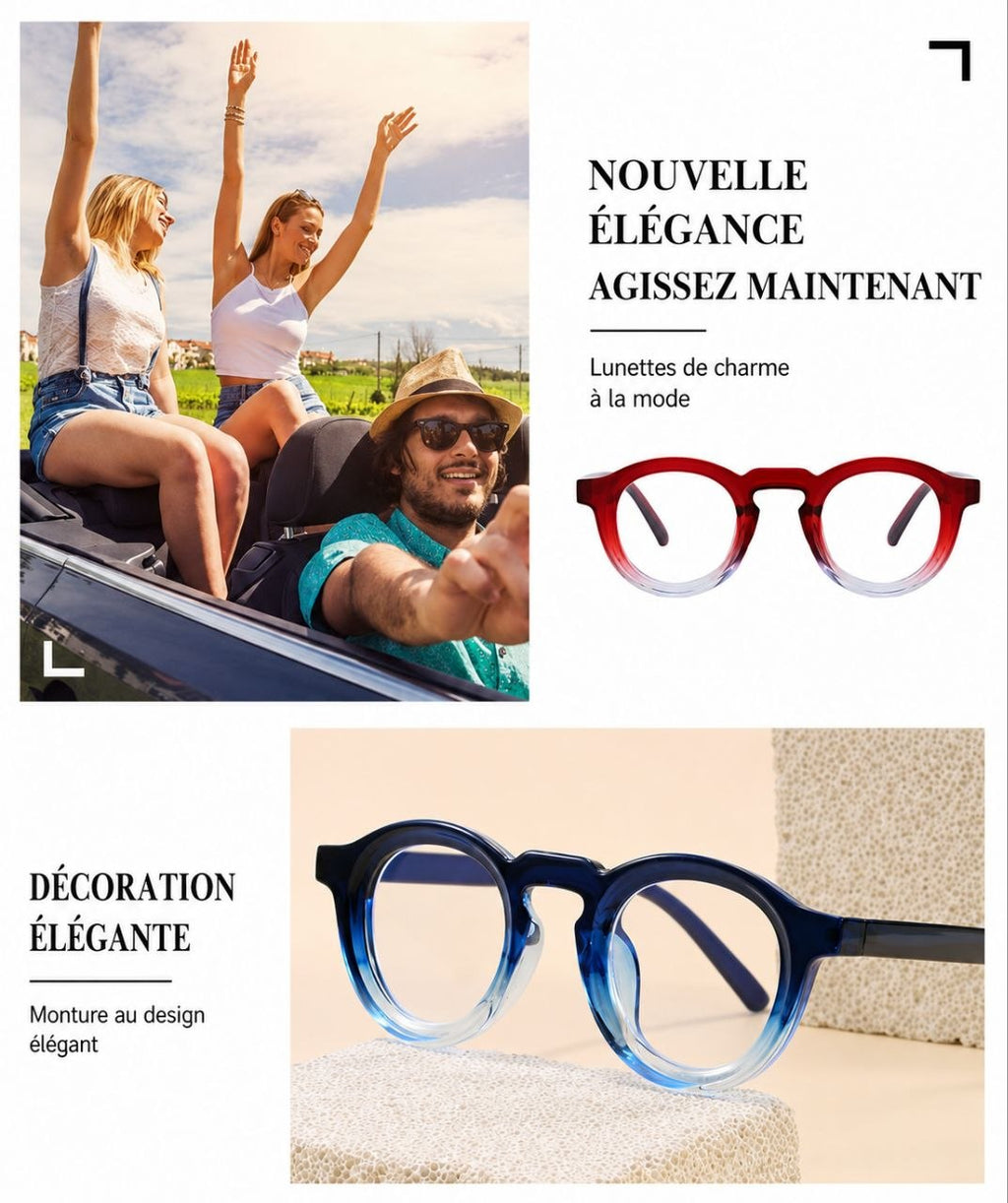 Lunettes anti lumière bleue