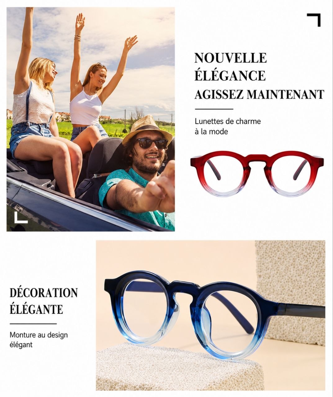 Lunettes anti lumière bleue
