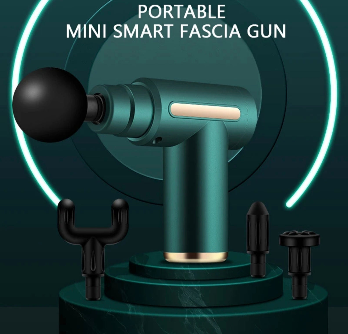 ✨ PISTOLET DE MASSAGE MUSCULAIRE DE PRÉCISION: Pistolet de Massage & Percussion Portable pour Récupération & Relaxation
