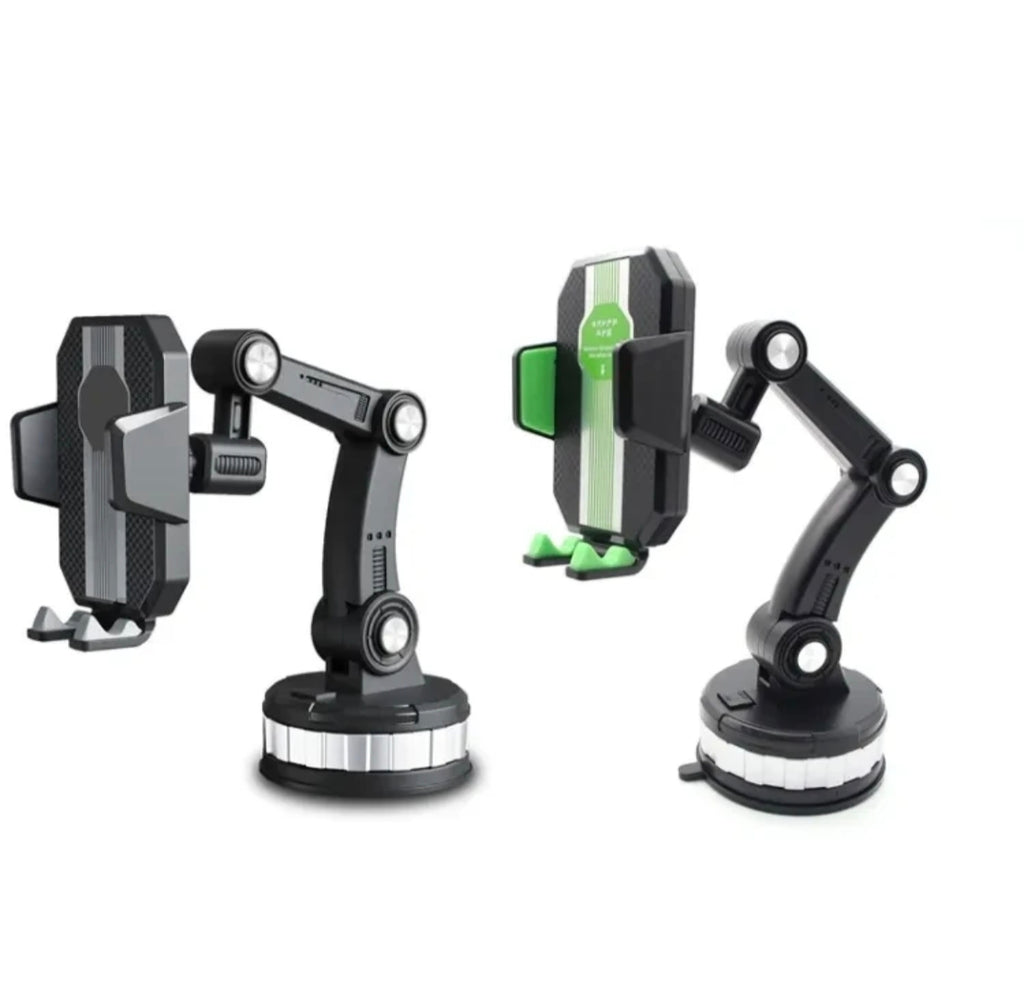 🚗 Support Téléphone Voiture 360° — Ventouse Ultra-Grip & amp; Bras Extensible - 7500f