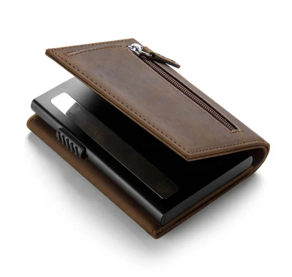 💳TILONSTAR : Portefeuille Trifold en Cuir Véritable & Haute Fonctionnalité