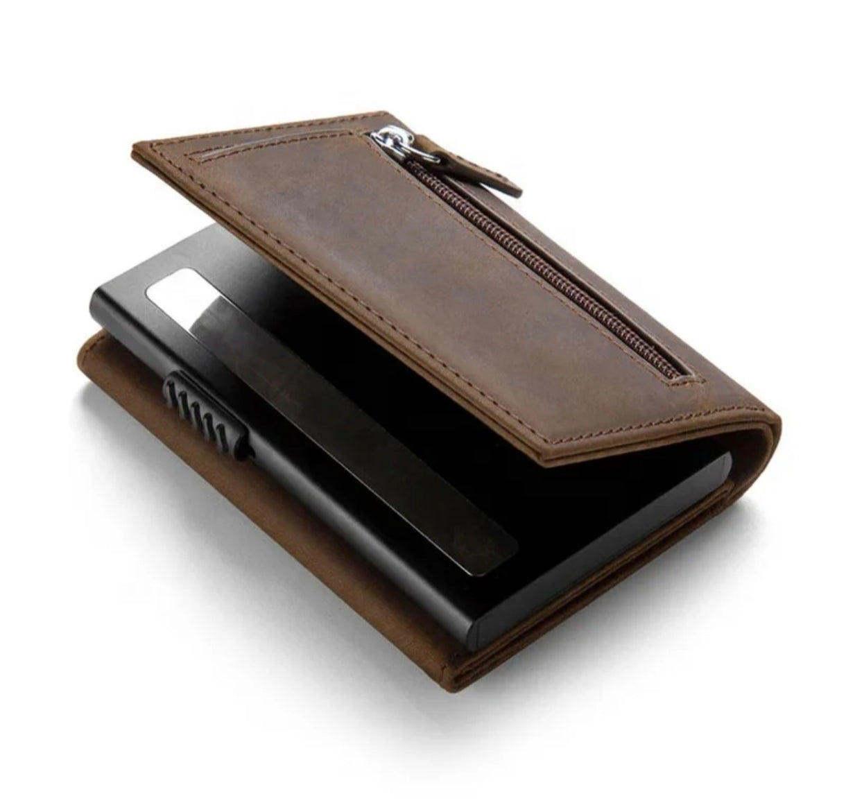 💳TILONSTAR : Portefeuille Trifold en Cuir Véritable & Haute Fonctionnalité