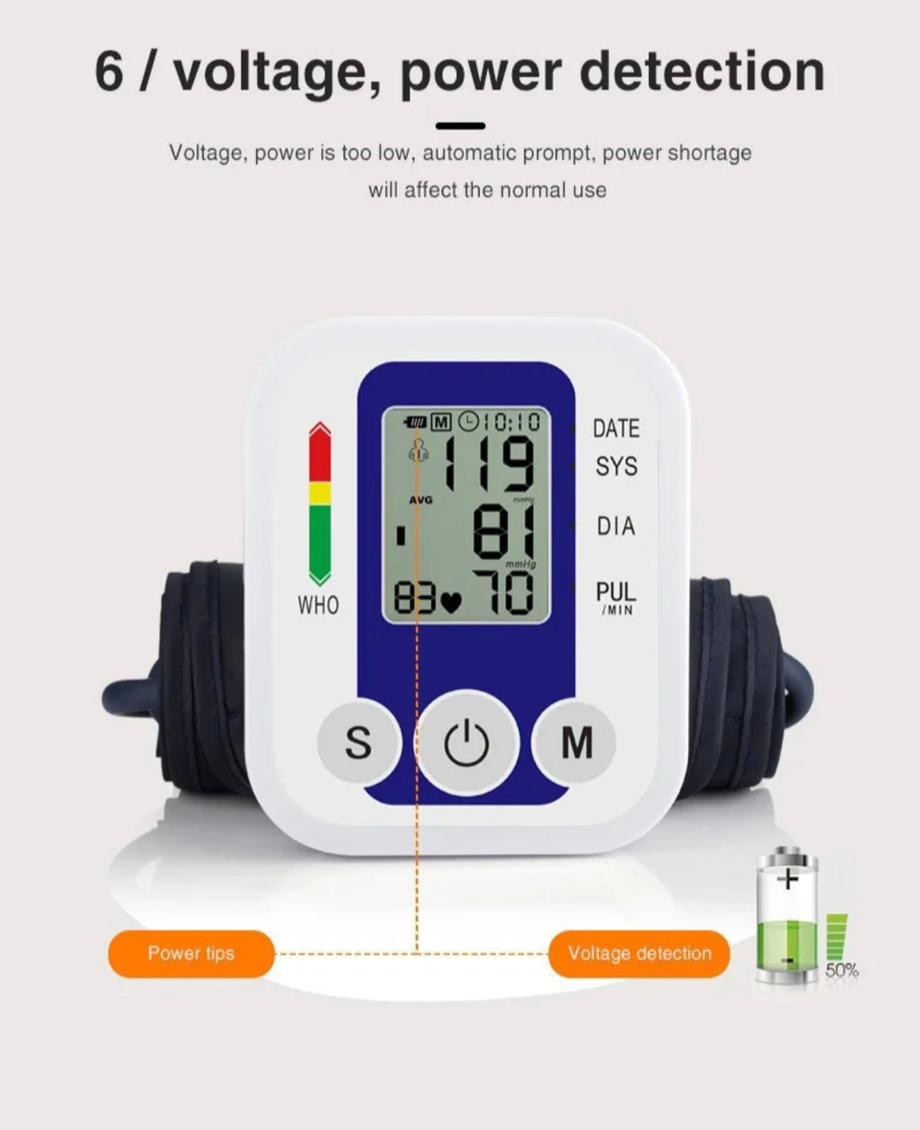 🩺 Tensiomètre Électronique Jziki – Votre Santé sous Surveillance Intelligente
