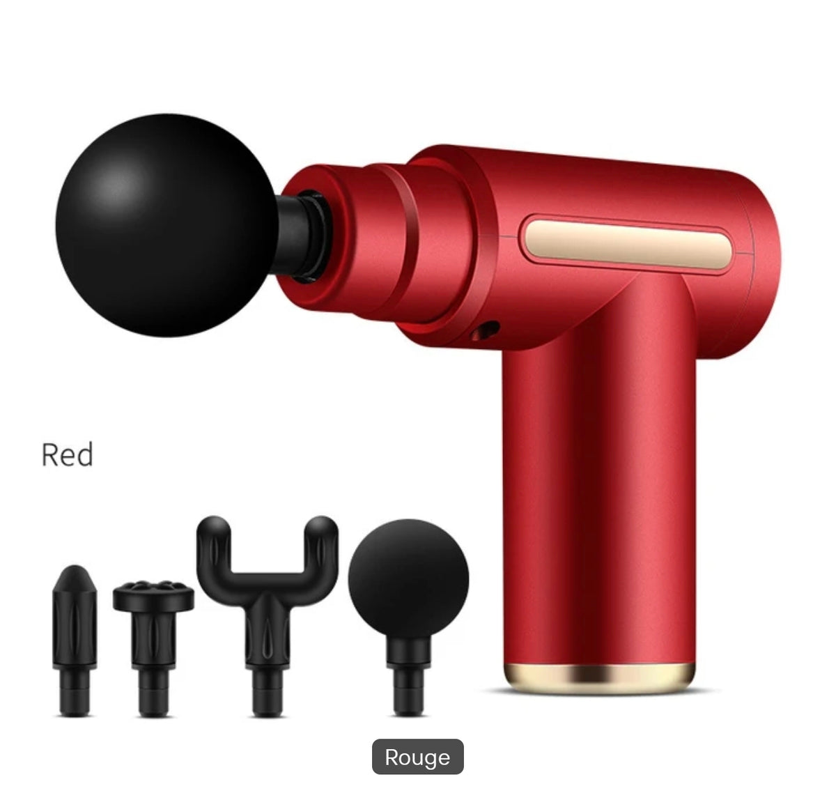✨ PISTOLET DE MASSAGE MUSCULAIRE DE PRÉCISION: Pistolet de Massage & Percussion Portable pour Récupération & Relaxation