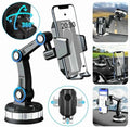 🚗 Support Téléphone Voiture 360° — Ventouse Ultra-Grip & amp; Bras Extensible - 7500f