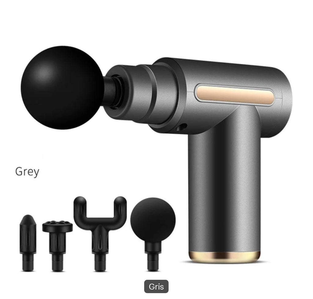 ✨ PISTOLET DE MASSAGE MUSCULAIRE DE PRÉCISION: Pistolet de Massage & Percussion Portable pour Récupération & Relaxation