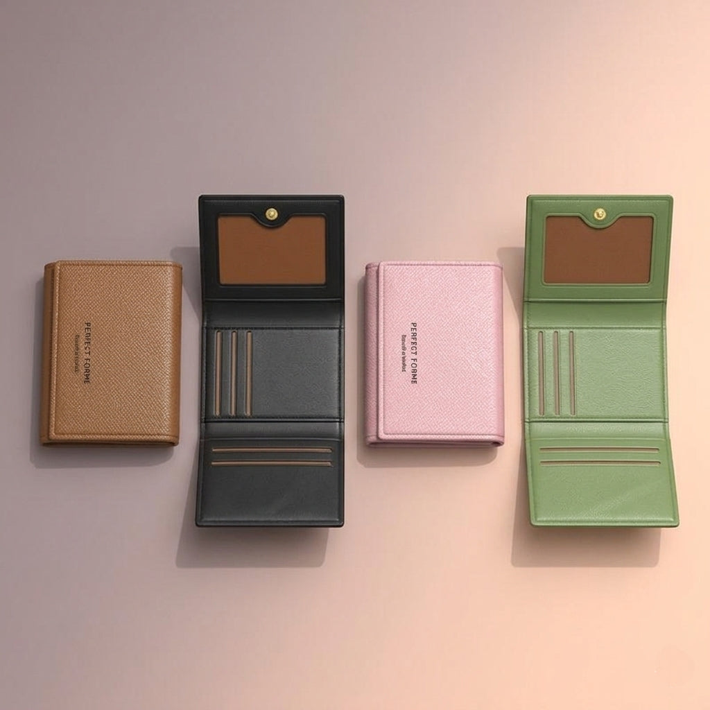💼 Portefeuille Slim en Cuir PU — L'Élégance Intelligente