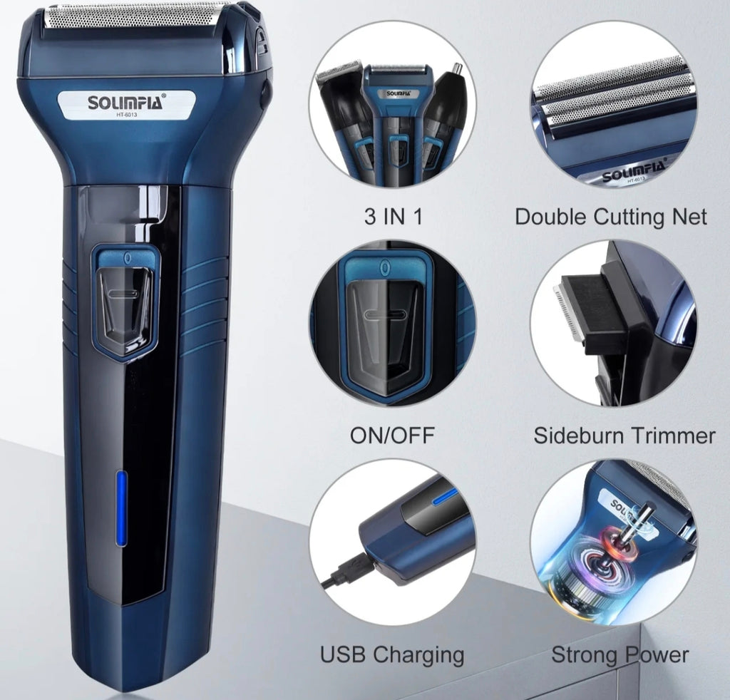 🪒RASOIR ELECTRIQUE : L'Équilibre Parfait Entre Précision Business & Polyvalence à 9900f